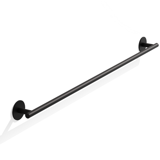 DW BA SK HTE85 BASIC Towel rail - Black Matte - Self-adhesive