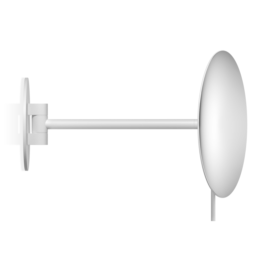 DW SPT 72 5X Cosmetic mirror - White Matte 5x Magnification