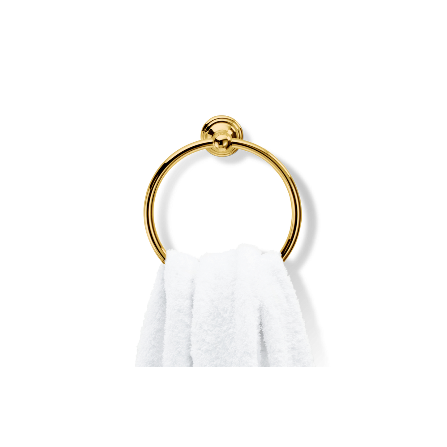 DW CL HTR CLASSIC Towel ring - Gold 24 Carat