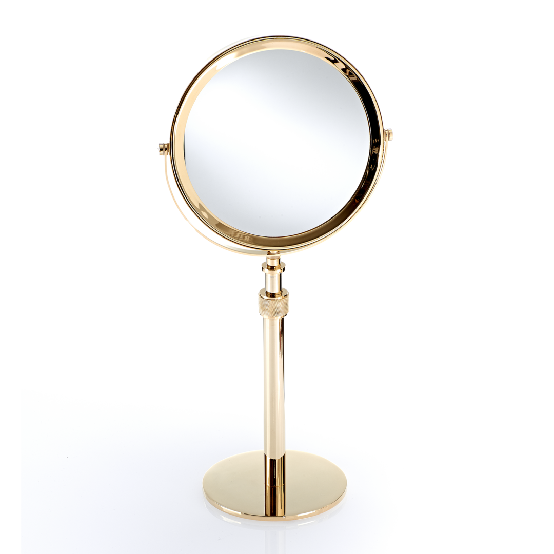 DW SP 13/V Cosmetic mirror - Gold 24 Carat 5x Magnification