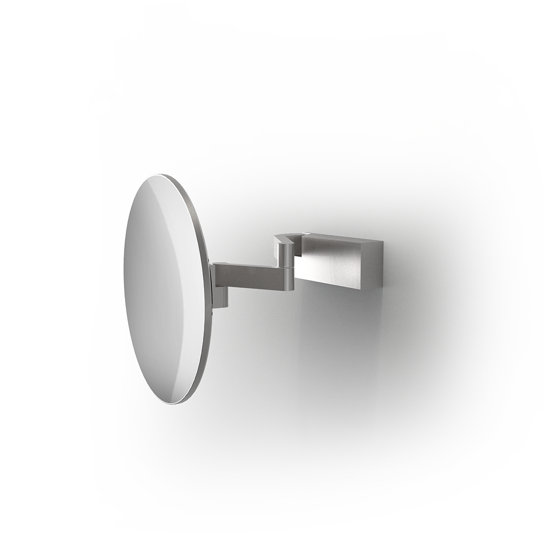 DW VISION R UNLIT 5X   Cosmetic mirror - Stainless Steel Matte Optic