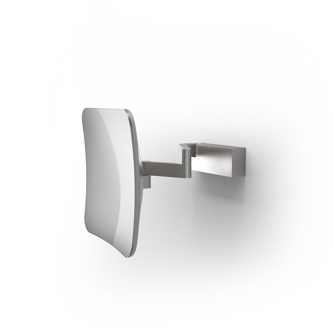 DW VISION S UNLIT 5X   Cosmetic mirror - Stainless Steel Matte Optic