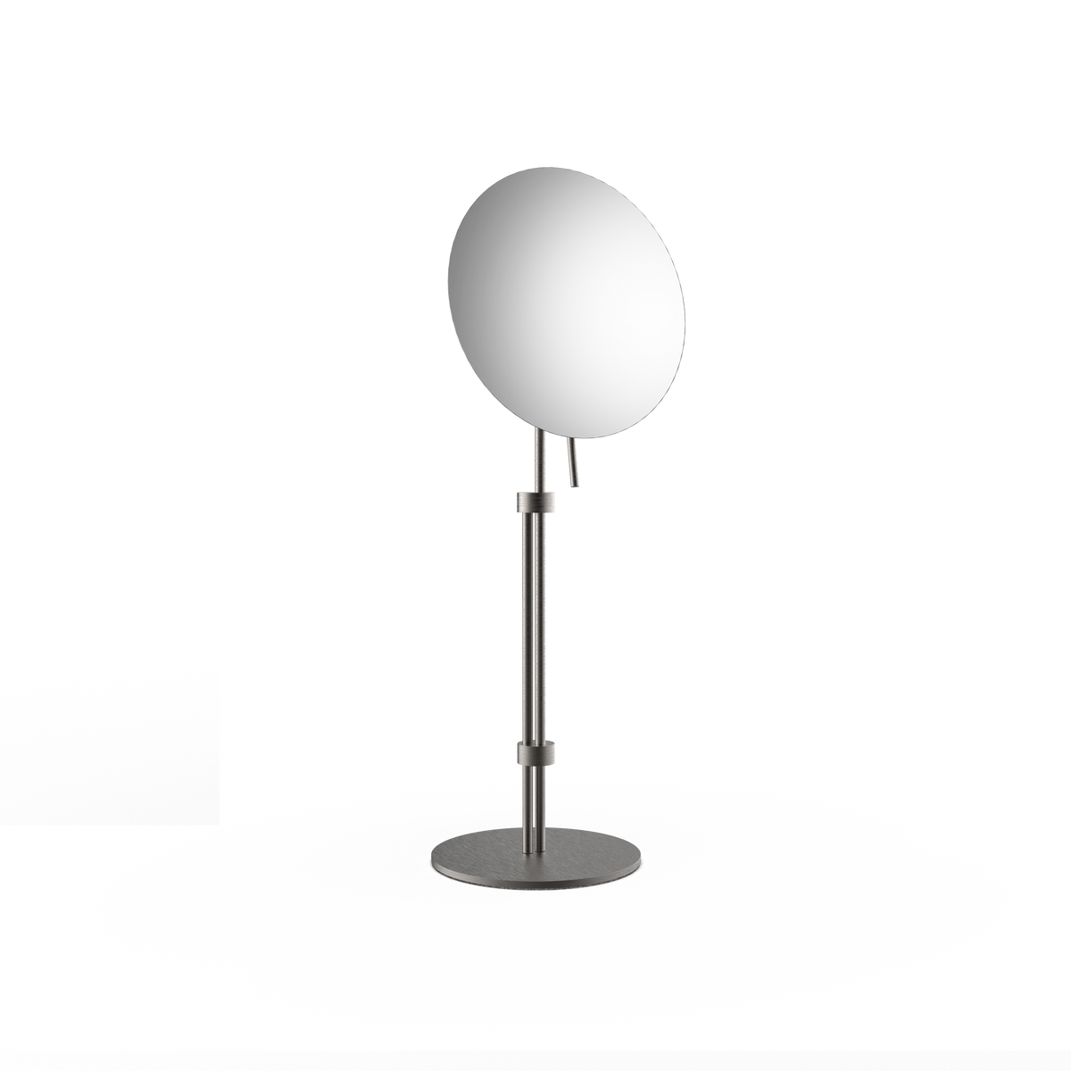 EyeHigh 5x Cosmetic Mirror - Dark Metal Matte PVD