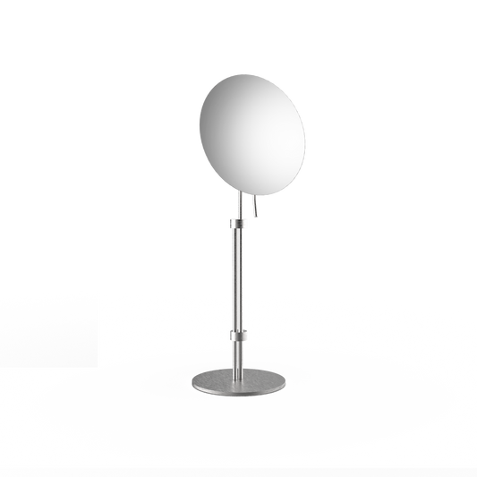 EyeHigh 5x Cosmetic Mirror - Stainless Steel Matte Optic
