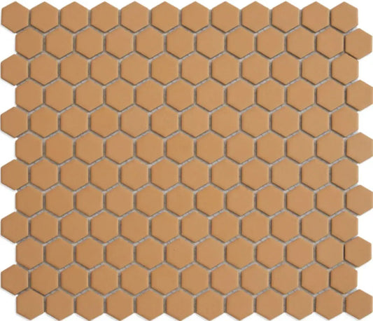 TMF Hexagon Hexagon Glazed anti slip - Tuscany Gold