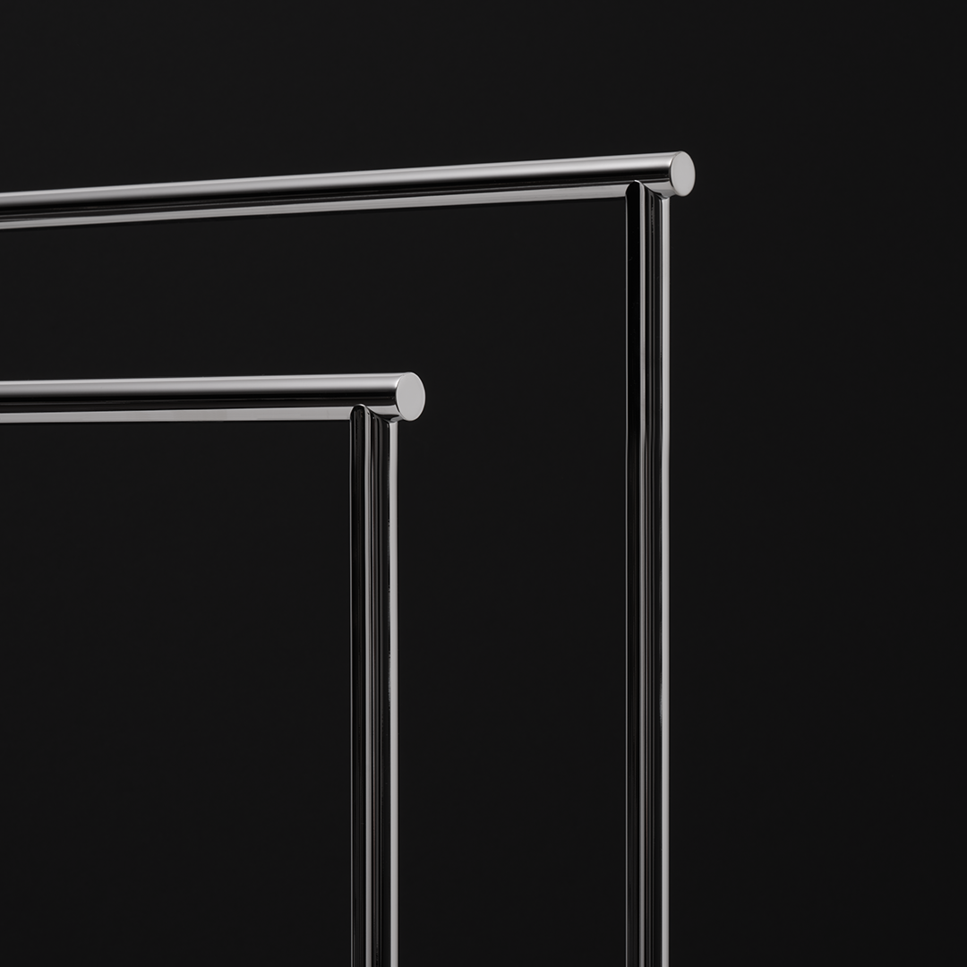 DW BAR HT Towel stand - Chrome