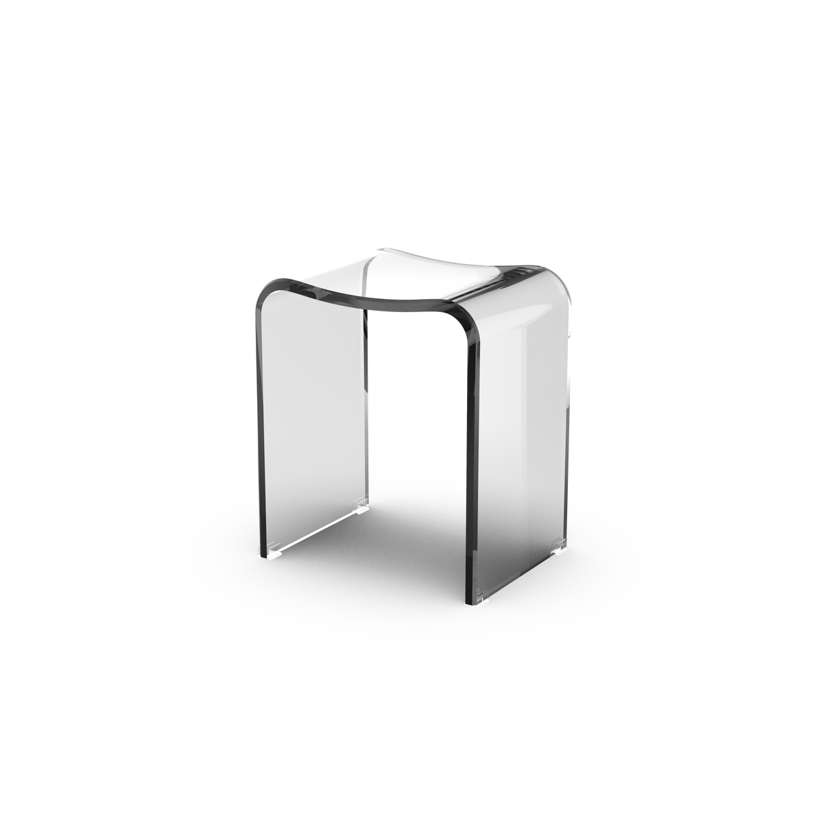 DW 2000 Stool - Acrylic Clear