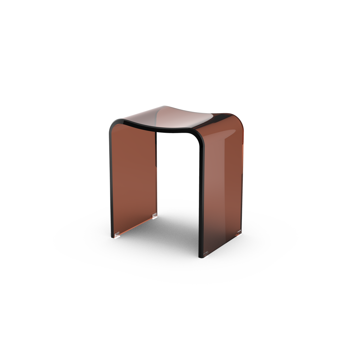 DW 2000 Stool - Acrylic Tabacco