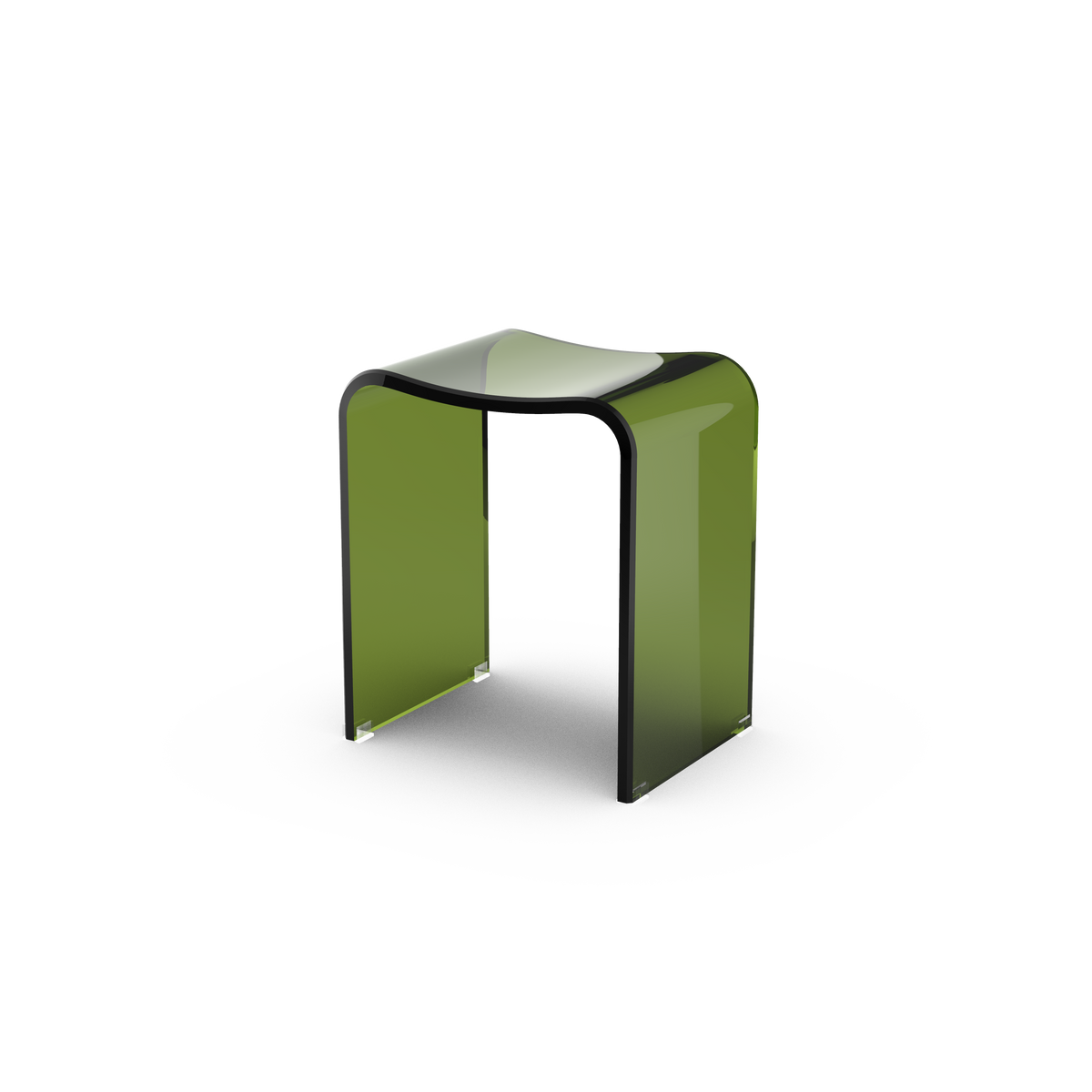 DW 2000 Stool - Acrylic Olive