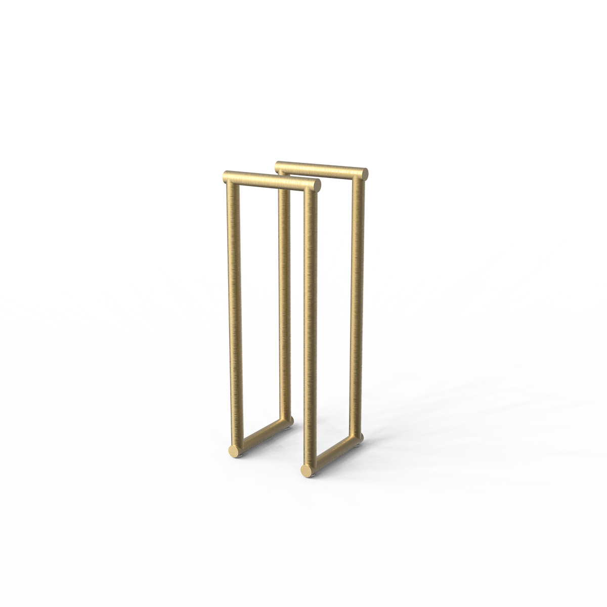 DW  MK GTH MIKADO Guest towel holder - Brass Matte (not varnished)