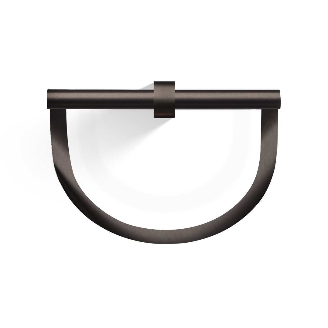 DW CENTURY HTR Towel ring - Dark Metal Matte