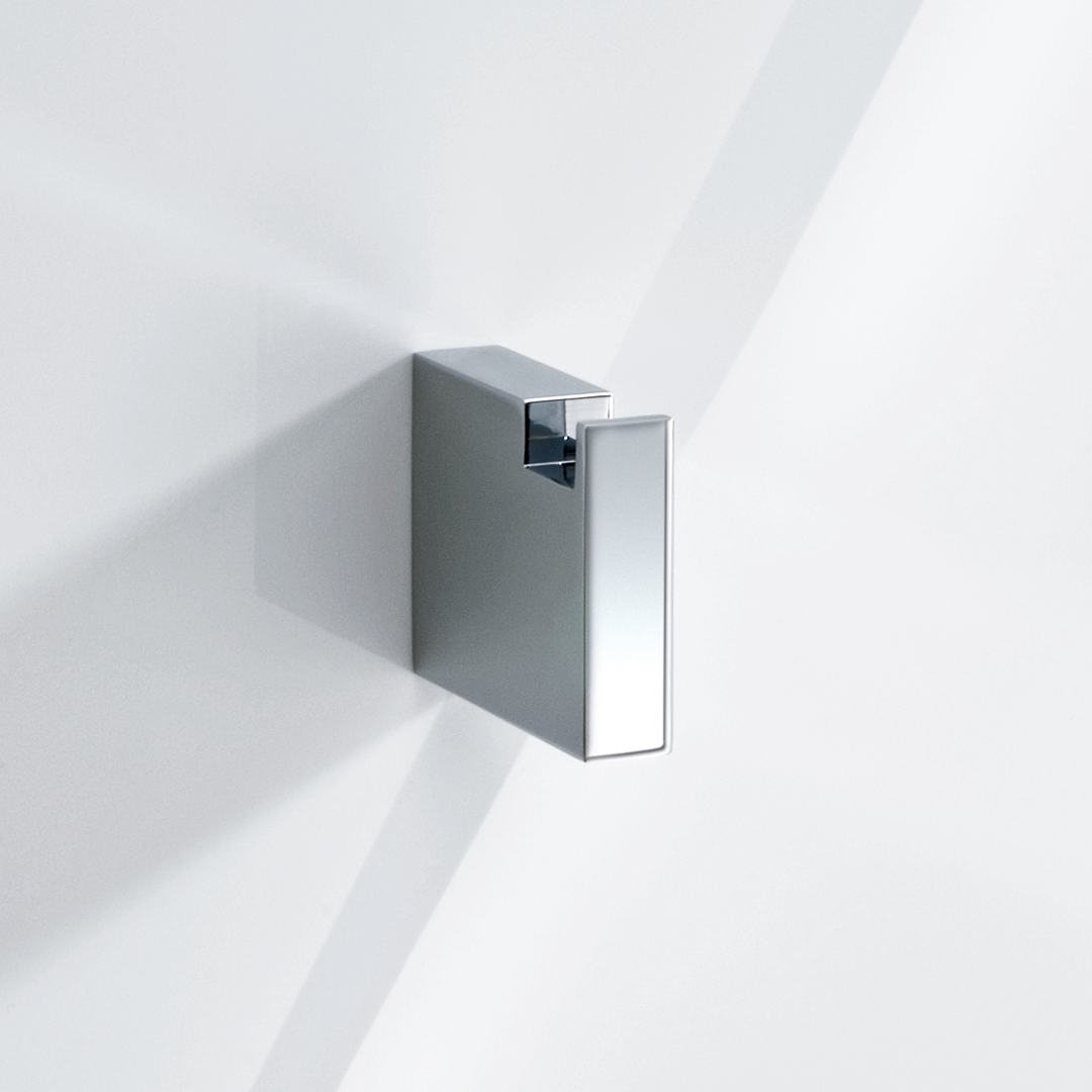 DW BK HAK1 BRICK Hook single - Chrome