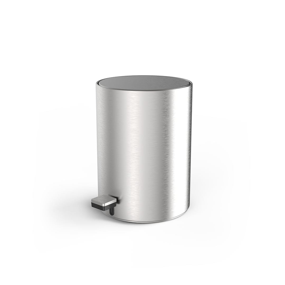 DW TE 50 Pedal bin - Stainless steel Matte