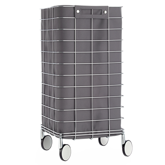 DW WR 1 Laundry trolley - Chrome / Anthracite