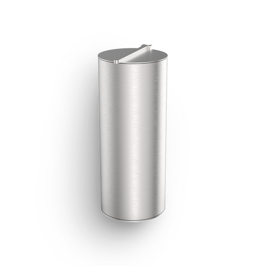 DW BIN 4 Waste bin wall mounted - Stainless Steel Matte