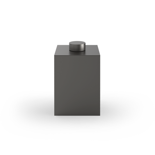 DW DW 76 N Paper bin with cover - Dark Metal Matte