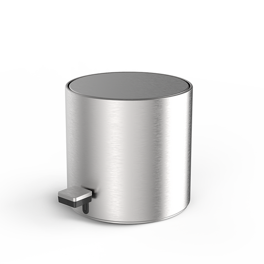 DW TE 50 MINI Pedal bin - Stainless steel Matte