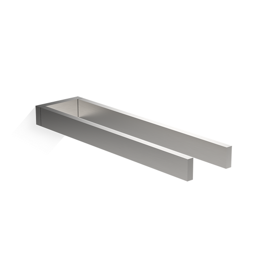 DW CONTRACT HTH2 Towel rail double - Stainless Steel Matte PVD