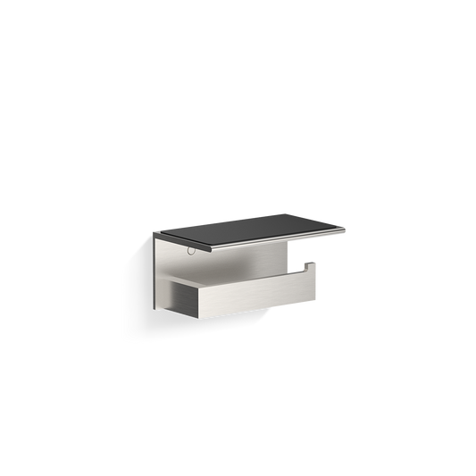 DW CONTRACT TPH4 Toilet paper holder - Stainless Steel Matte PVD with Smartphone- / Wet tissue-shelf