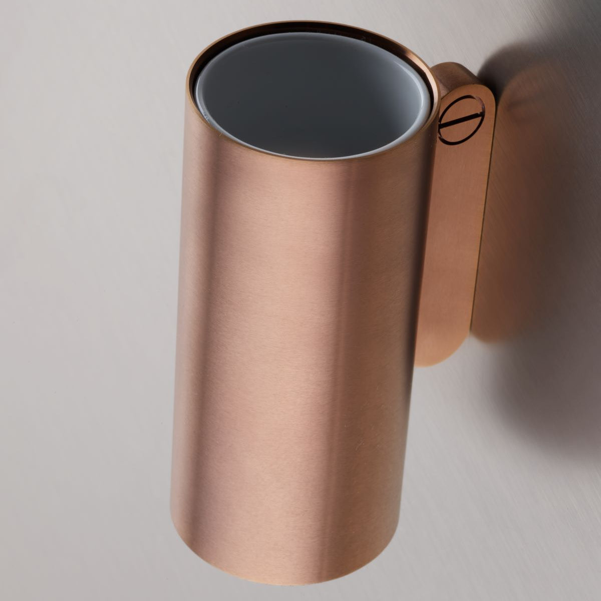 DW SOHO WMB Tumbler wall mounted - Copper Matte PVD / White