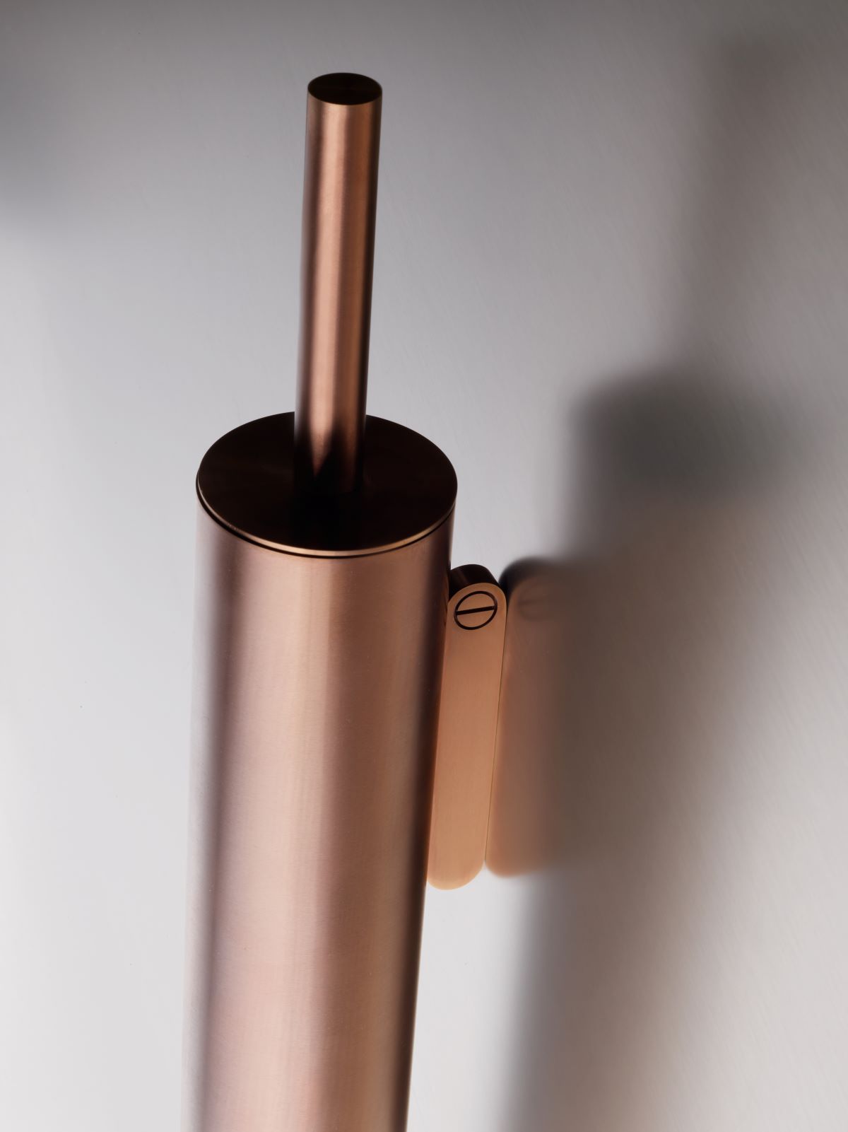DW SOHO WBG Toilet brush wall mounted - Copper Matte PVD