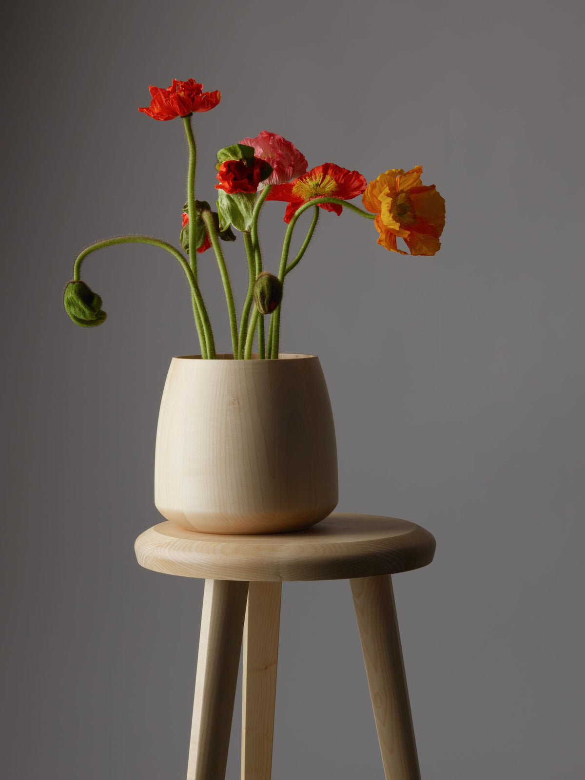 ONYO STOOL - Ash dark