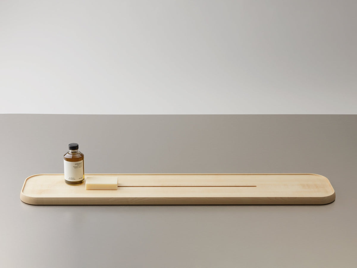 ONYO WA Bathtub shelf - Ash dark