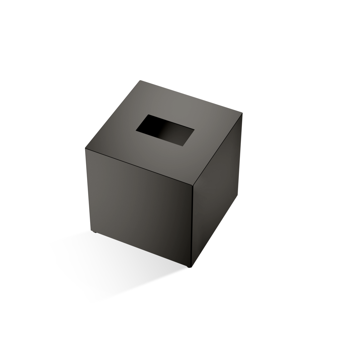 DW KB 83 Tissue box square - Dark Metal Matte