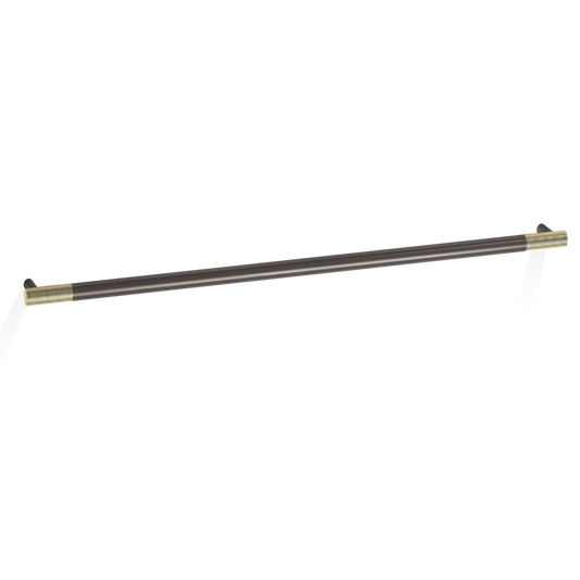 DW CLUB HTE80 Towel rail Dark Metal Matte / gold Matte