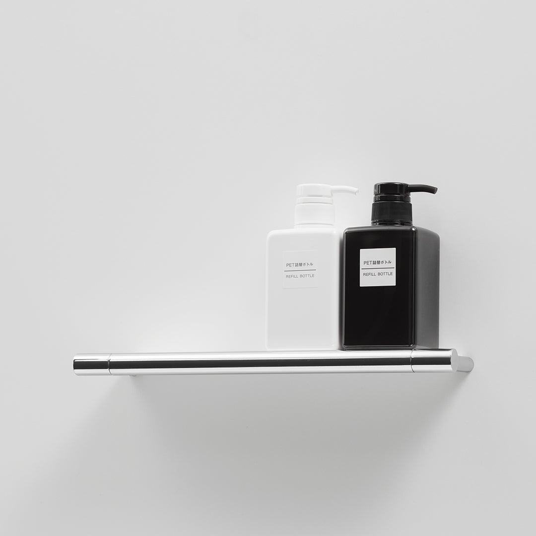 DW BAR DA shower tray - Chrome, Shelf White