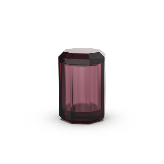 DW KR BMD KRISTALL Multi-purpose box with lid - Burgundy