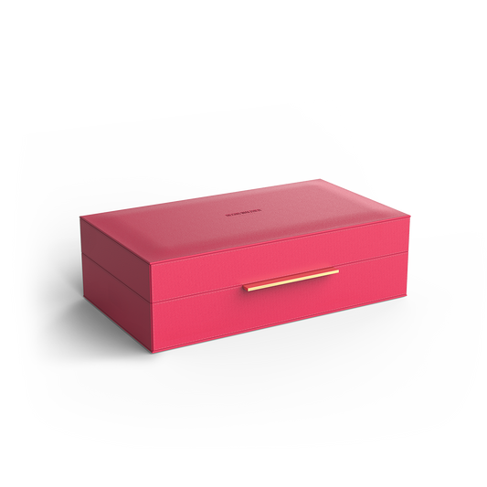 DW BROWNIE BOX L - Vegan Leather Magenta