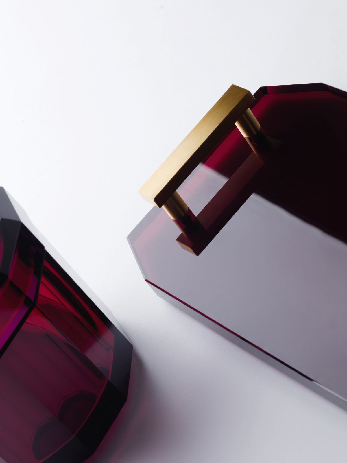 DW KR TAB Tablett - Burgundy / Gold Matte 24 Carat