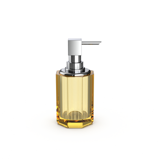 DW  KR SSP 2  KRISTALL Soap dispenser Amber / Chrome