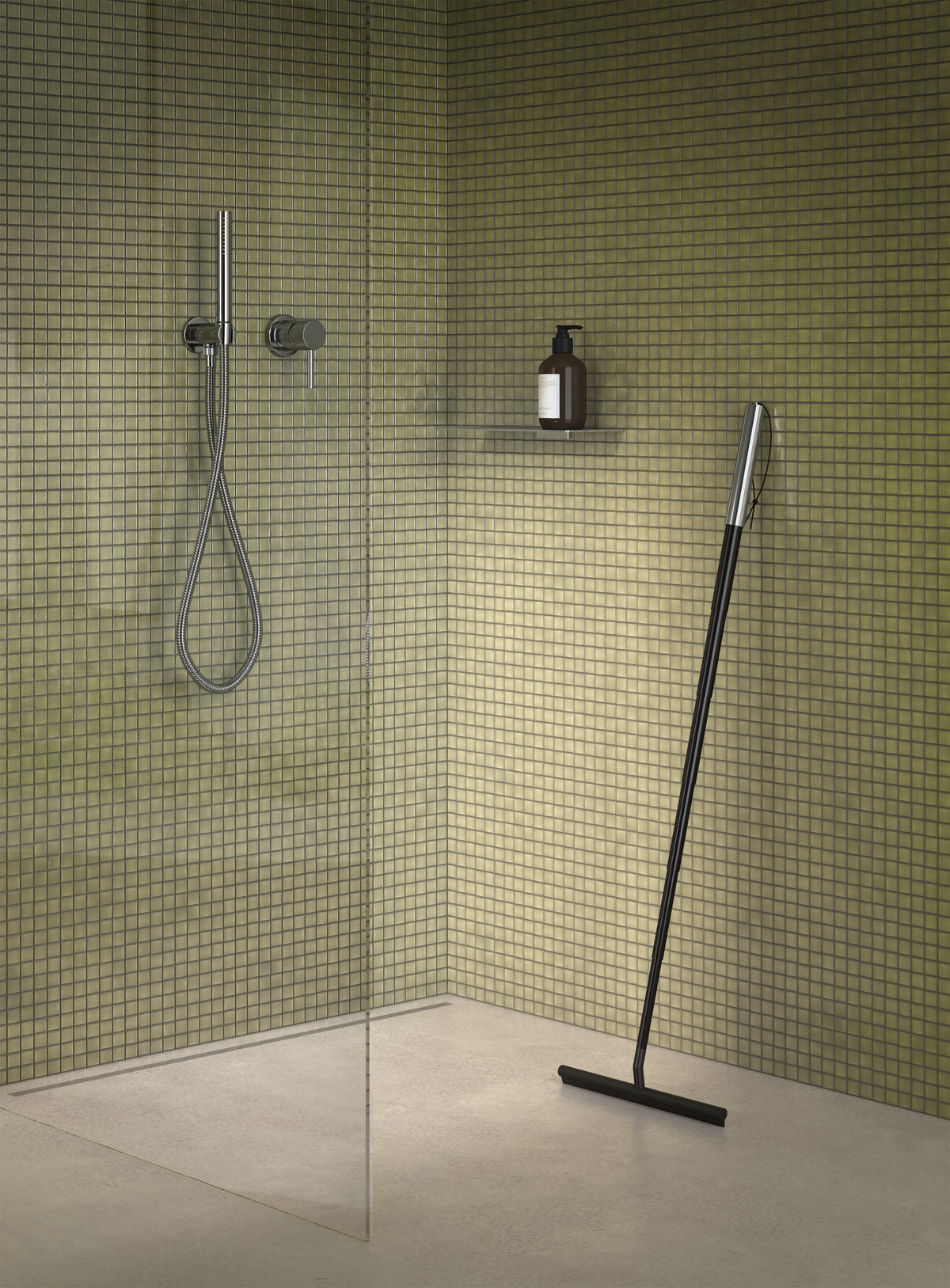 DW AquaBlade telescopic wiper - Dark Metal Matte