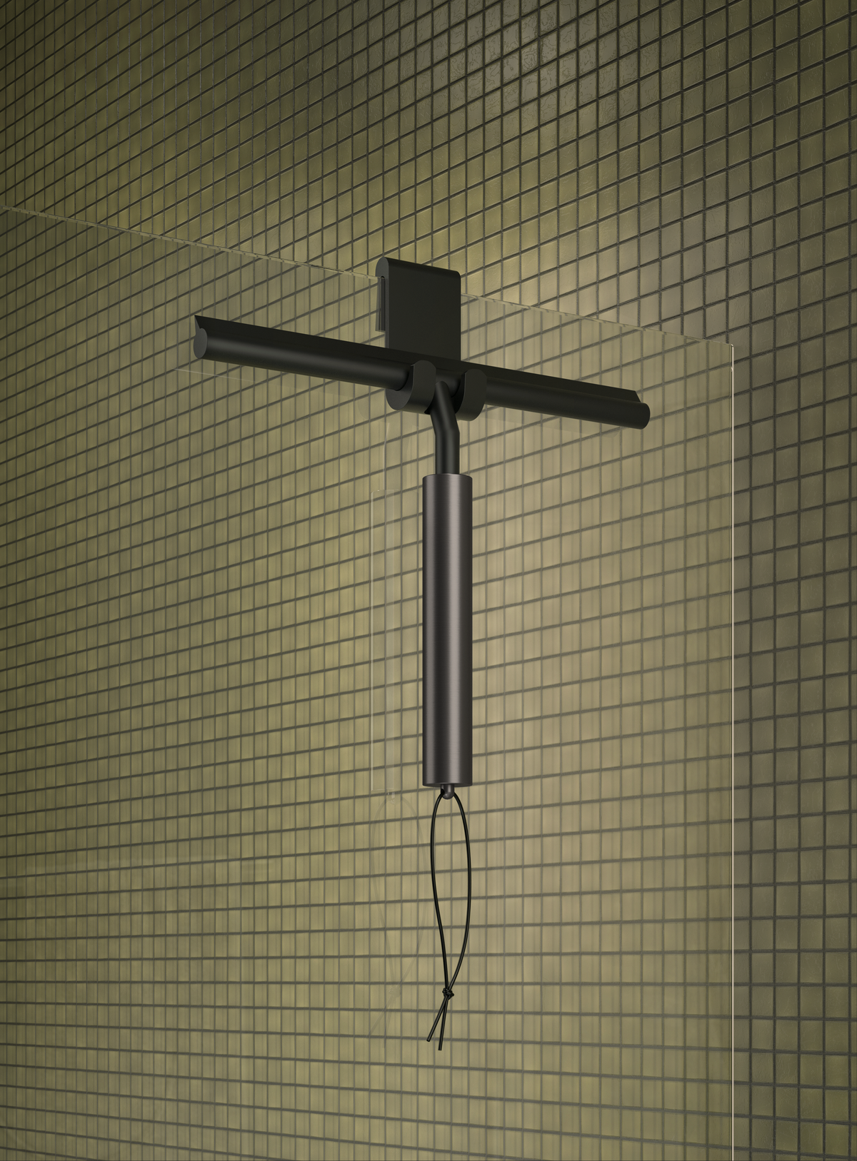 DW AquaBlade telescopic wiper - Dark Metal Matte