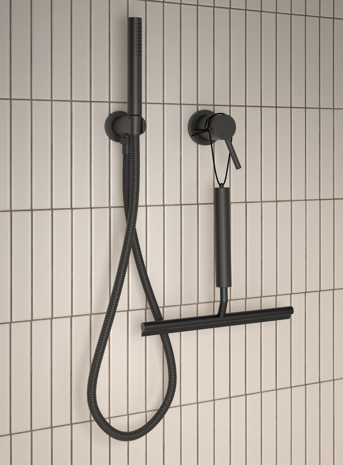 DW AquaBlade telescopic wiper - Dark Metal Matte