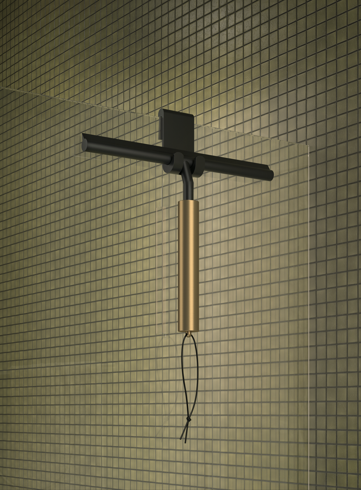 DW AquaBlade telescopic wiper - Dark Metal Matte