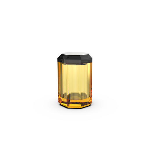 DW  KR BMD KRISTALL Multi-purpose box with lid  Amber / Anthracite