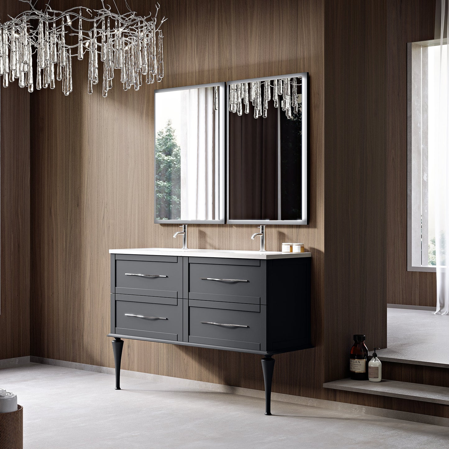 BH Tiffany Base Cabinet 48" 4 Drawers