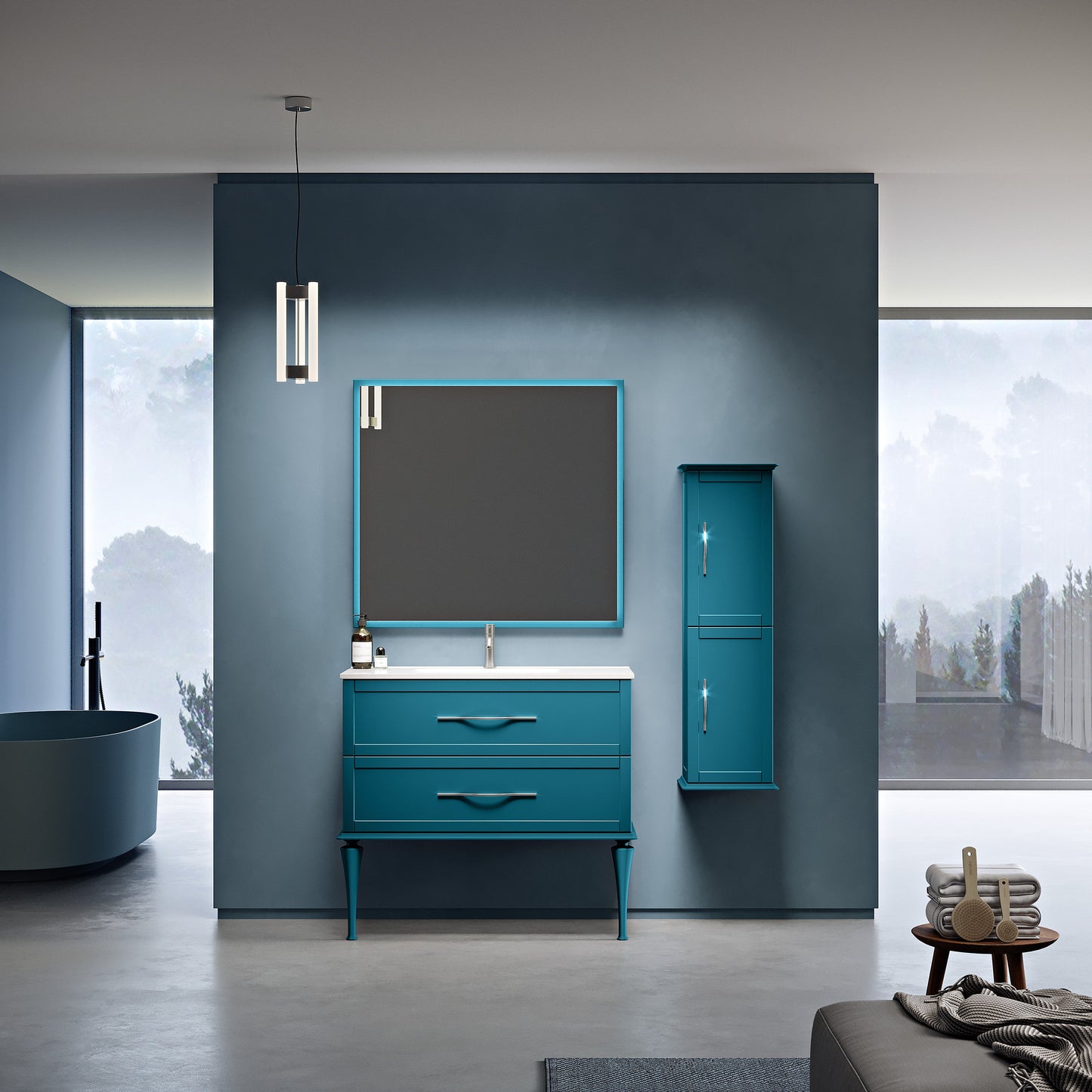 BH Tiffany Linen Cabinet 2 Door