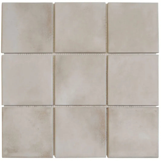 TMF Kasba Square Glazed Porcelain - Sand Matte