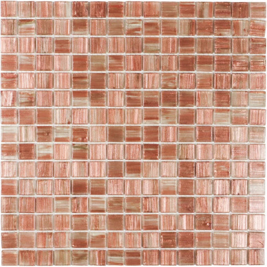 TMF Amsterdam Quartz Glass Gold Vein 20x20 - Champagne