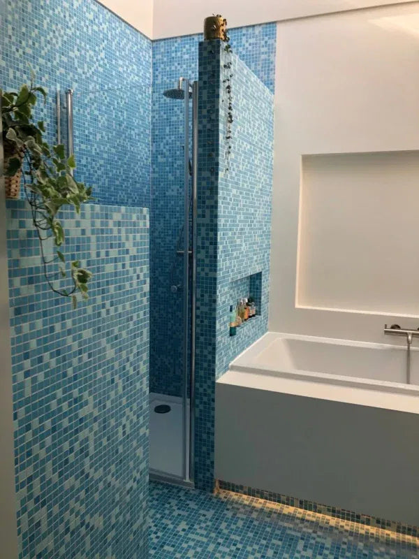 TMF Amsterdam Quartz Glass Basic - Blue Mix
