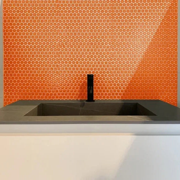 TMF Venice  Pennyround Glazed 19 - Orange Gloss