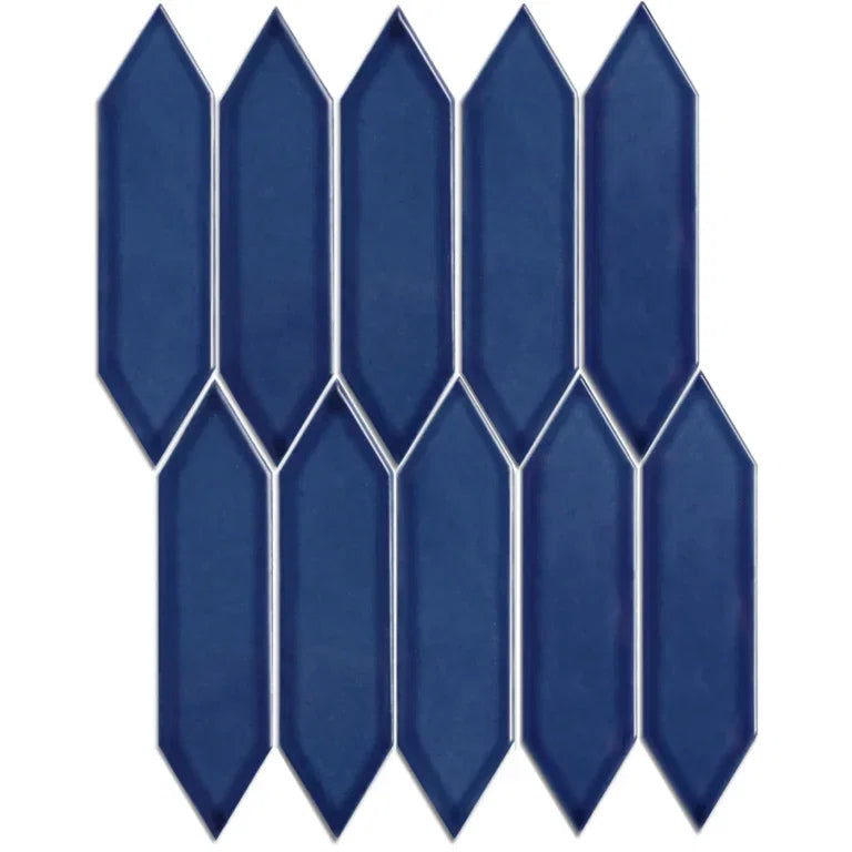 TMF Paris Picket 48x195 - Blue Gloss