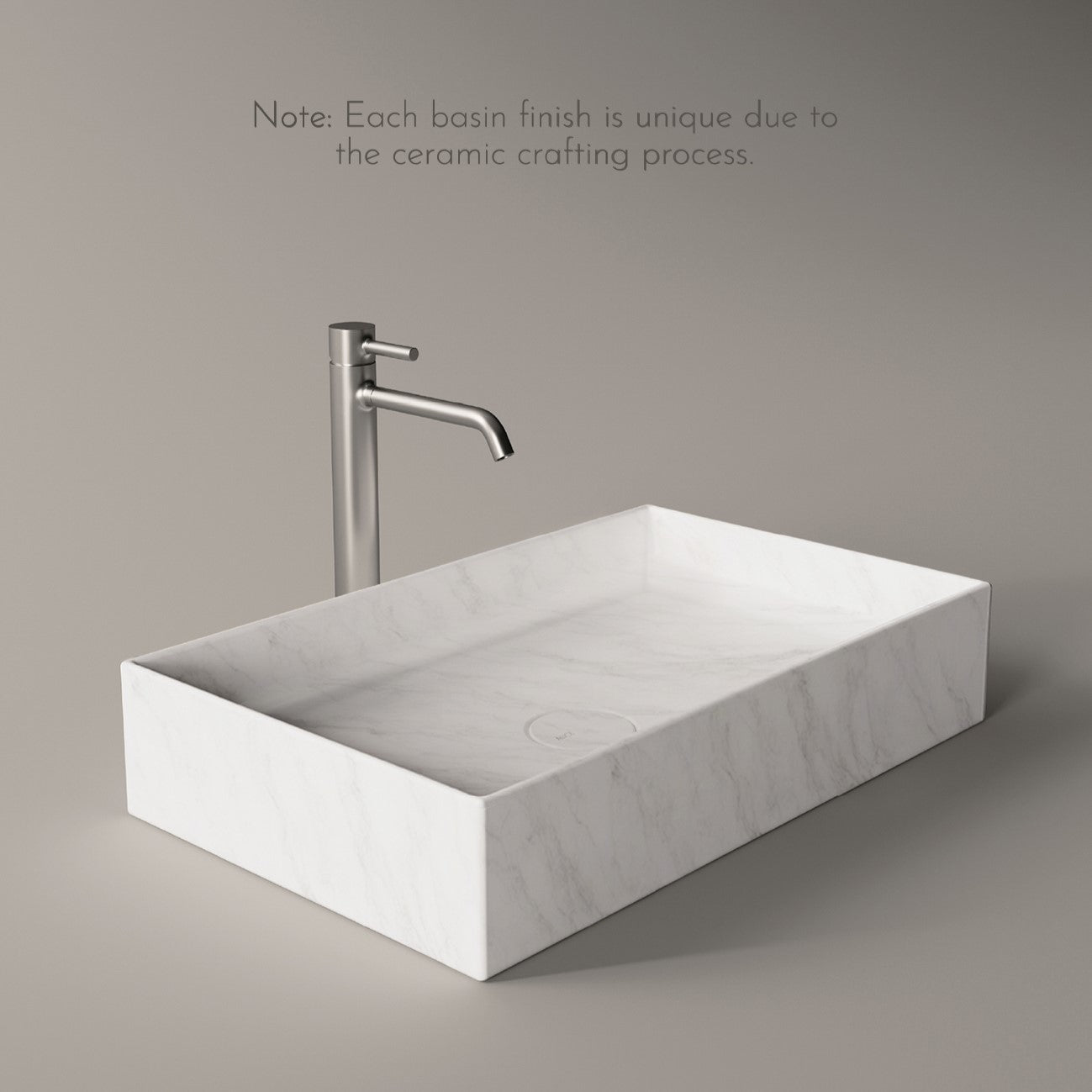 ALICE HIDE Basin 26" x 15"