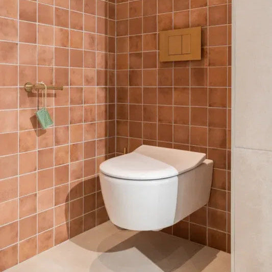 TMF Kasba Square Glazed Porcelain - Terra Matte
