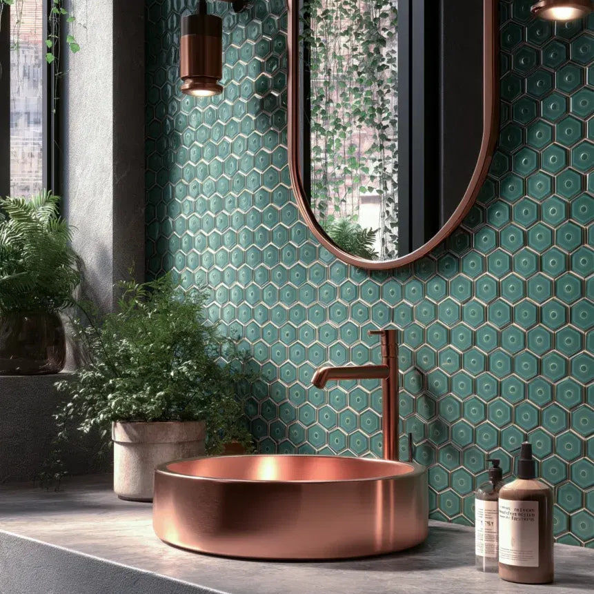 TMF Barcelona Hexagon - Forrest Green
