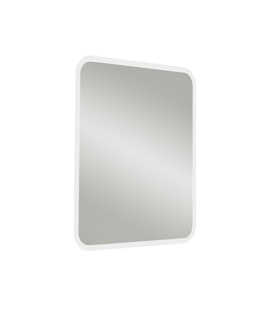 BH Mirror Rectangle Wooden back, Sandblasted LED - Anti Steam